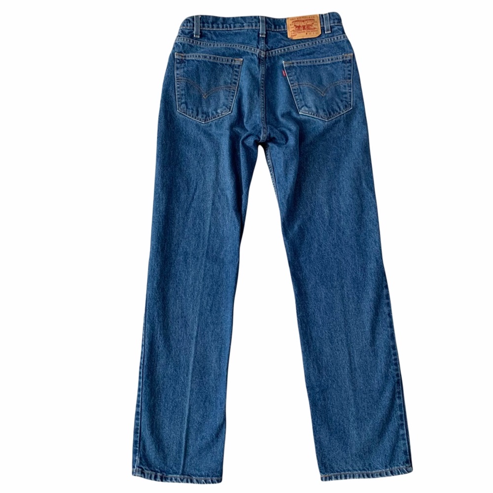 Vintage 1998 Levi’s 505 Regular Fit Straight Leg Zip Fly Jeans / 33 X 32